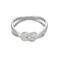 FRED- Infinite Luck - White gold ring. Small model.