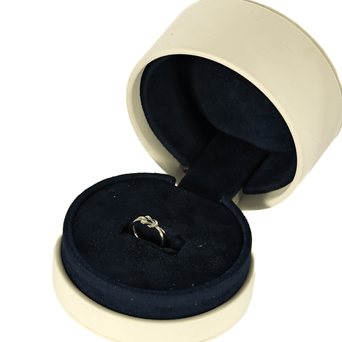FRED- Infinite Luck - White gold ring. Small model.