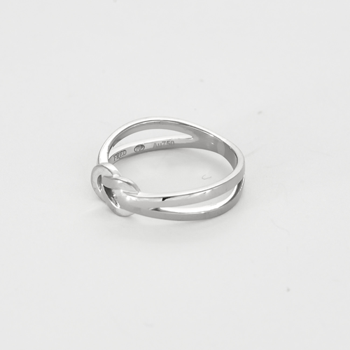 FRED- Infinite Luck - White gold ring. Small model.