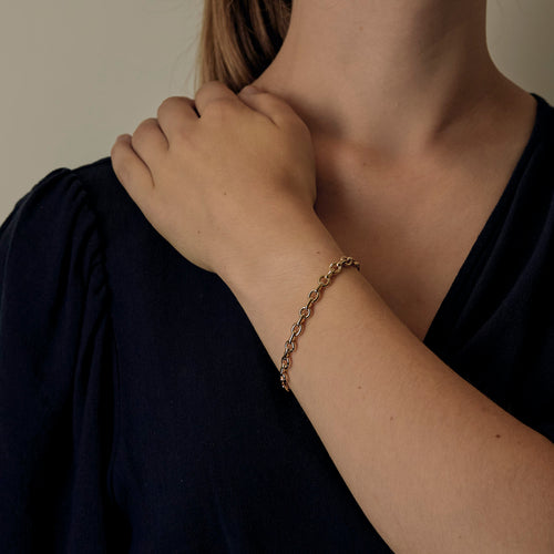 CHAUMET - Pulseira em ouro amarelo