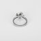 BOUCHERON - Pivoine - Bague en or blanc, diamants