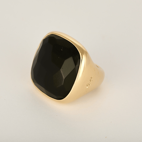 Pomellato - Victoria - Rose gold and jet ring