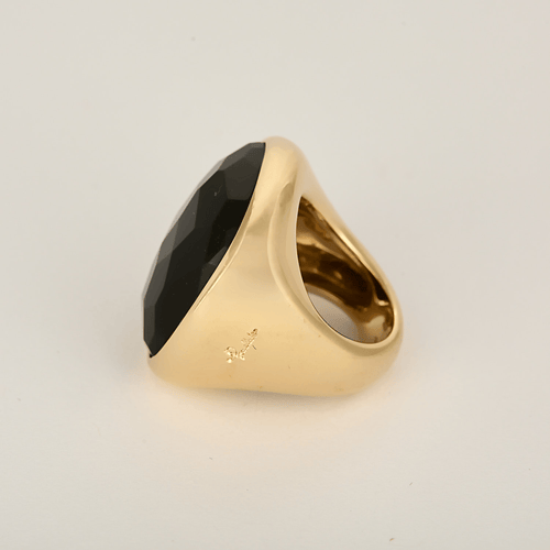 Pomellato - Victoria - Rose gold and jet ring