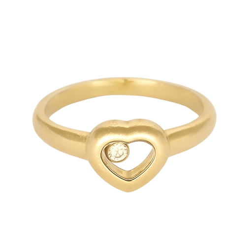 CHOPARD - Happy Diamonds - Playful yellow gold and diamond ring