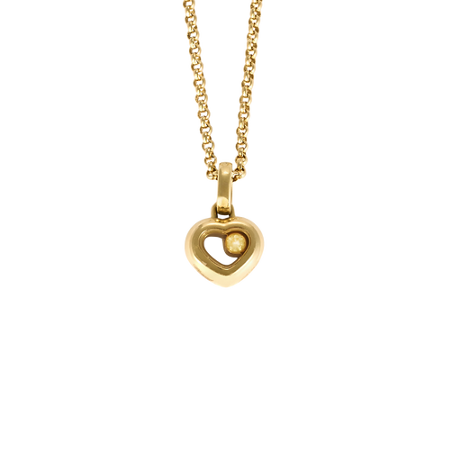 CHOPARD - Happy Diamonds - Elegantní náhrdelník ze žlutého zlata a diamantu