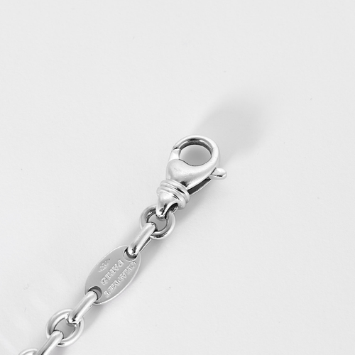 Pulseira em ouro branco 18k