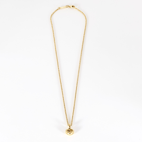 CHOPARD - Happy Diamonds - Elegante colar em ouro amarelo e diamante