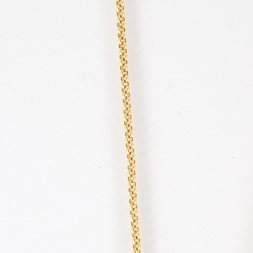 CHOPARD - Happy Diamonds - Elegante colar em ouro amarelo e diamante