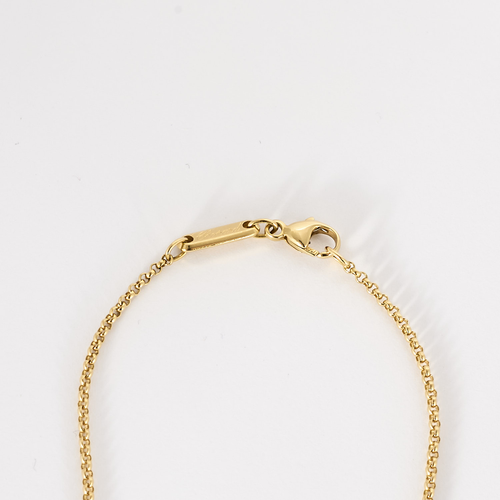 CHOPARD - Happy Diamonds - Elegante colar em ouro amarelo e diamante