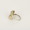 Anel em ouro amarelo 14k diamante