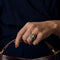 Other Anel em ouro branco 18k Moonstone