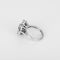 Daisy white gold and diamond ring: approximately 1 carat