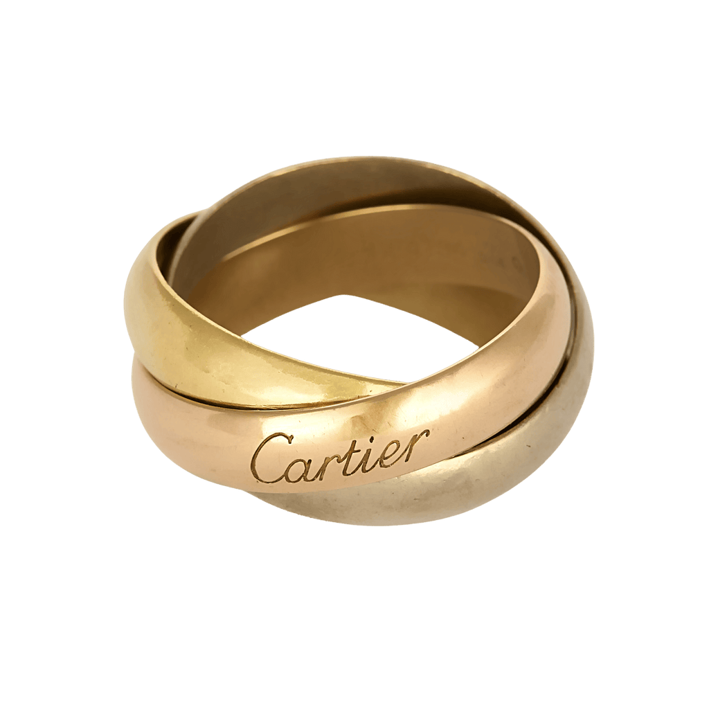 CARTIER - Trinity - Extra Large Model - Wedding band three golds