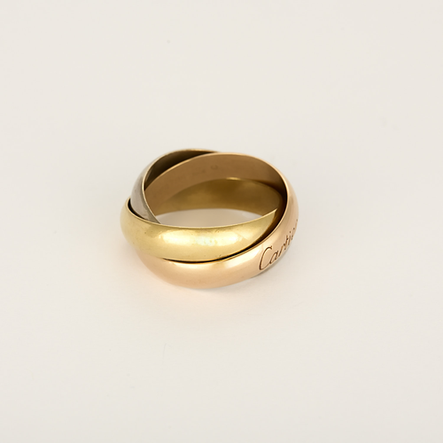 CARTIER - Trinity - Model Extra Large - Obrączka ślubna trzy kolory złota