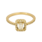 Ring aus 18 Karat Gelbgold mit Diamanten
