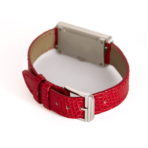 POIRAY - Ma Baguette - My first elongated - Steel watch with a rectangular case and quartz movement