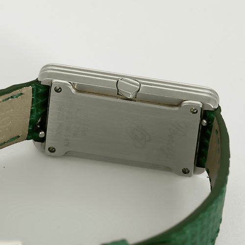 POIRAY - My Baguette - My first elongated one - Steel watch with a rectangular case and quartz movement