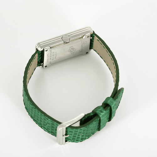 POIRAY - My Baguette - My first elongated one - Steel watch with a rectangular case and quartz movement
