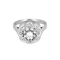Other 18k white gold ring Diamond and rose-cut diamonds