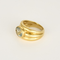 Ring aus 18k Gelbgold mit Aquamarin