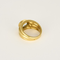 Ring aus 18k Gelbgold mit Aquamarin