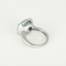 Poiray - Antik Girls - Elegant ring in white gold, 8-carat topaz and diamonds