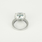 Poiray - Antik Girls - Elegant ring in white gold, 8-carat topaz and diamonds