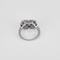 Bague 56 MELLERIO - FLORE Bague en Or blanc 18k Saphir 58 Facettes DV32013-1