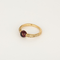 Pomellato - M'ama non M'ama - Rose gold bangle ring, tourmaline and brown diamonds: 0.35 carat