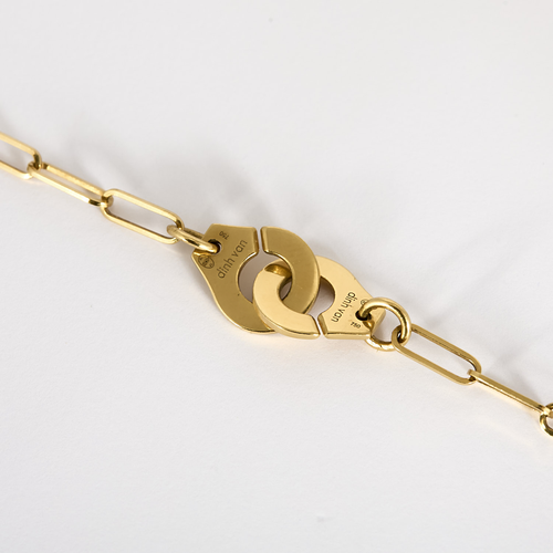 DINH VAN - HANDSCHELLEN - Modell R10 - Halskette aus Gelbgold