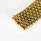 Elegant ribbon bracelet in yellow gold
