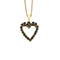 Tiffany & Co - 14K yellow gold pendant, sapphires, and replacement 18K yellow gold chain