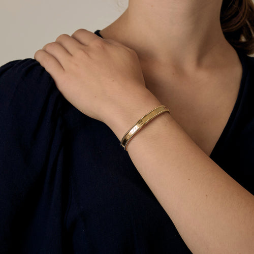 Van Cleef & Arpels - Perlée Signature - Yellow gold bracelet