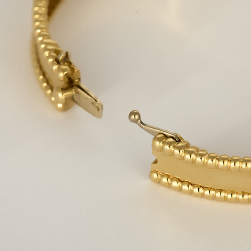 Van Cleef & Arpels - Perlée Signature - Yellow gold bracelet