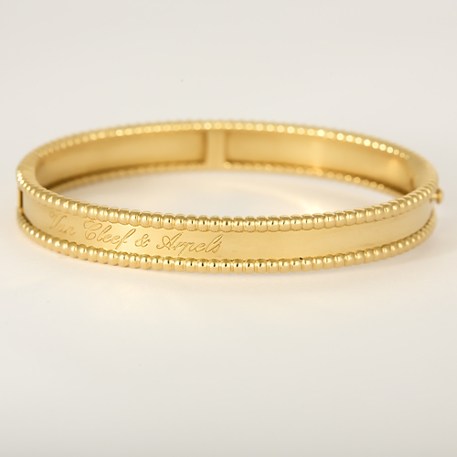 Van Cleef & Arpels - Perlée Signature - Yellow gold bracelet