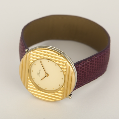 Poiray - My first round - Watch in steel and yellow gold
