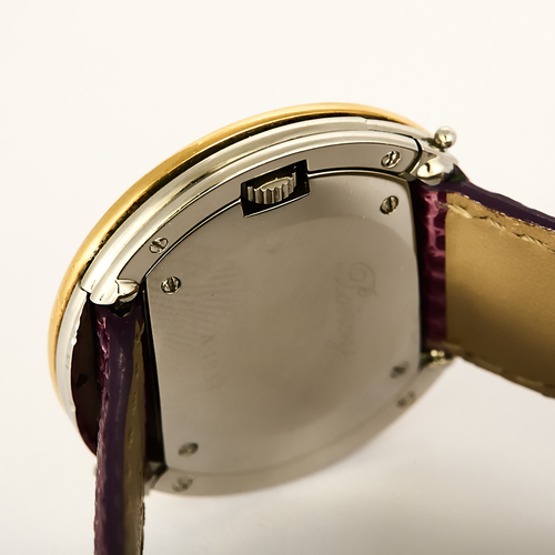 Poiray - My first round - Watch in steel and yellow gold