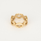 Cartier - Hjerte C - Ring i gult guld og diamanter