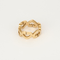 Cartier - Hjerte C - Ring i gult guld og diamanter