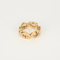 Cartier - Hjerte C - Ring i gult guld og diamanter