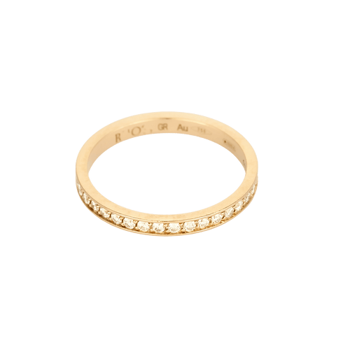 Repossi - Berbère - Alliance en or rose et diamants