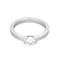 DE BEERS - Anello in platino e diamante