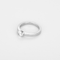 DE BEERS - Anello in platino e diamante