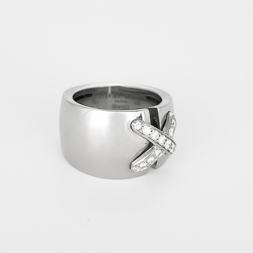 Bague 54.5 Bague en Or blanc 18k Diamant 58 Facettes DV31915-1