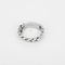 Dior - Mjuk gourmettelänk-ring i vitguld och diamanter