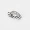 Dior - Mjuk gourmettelänk-ring i vitguld och diamanter