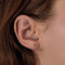 Cartier - Cartier of love - Yellow gold and diamond earrings