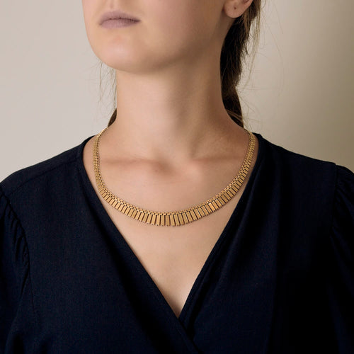 Collana in oro giallo 18k