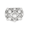 Chanel - 巴洛克 - 白金圆顶戒指，钻石：0.80克拉，珍珠