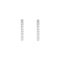 Messika - Gatsby XS - Pendientes de oro blanco y diamantes